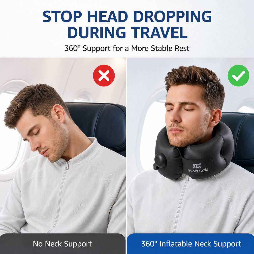 Inflatable Neck Pillow