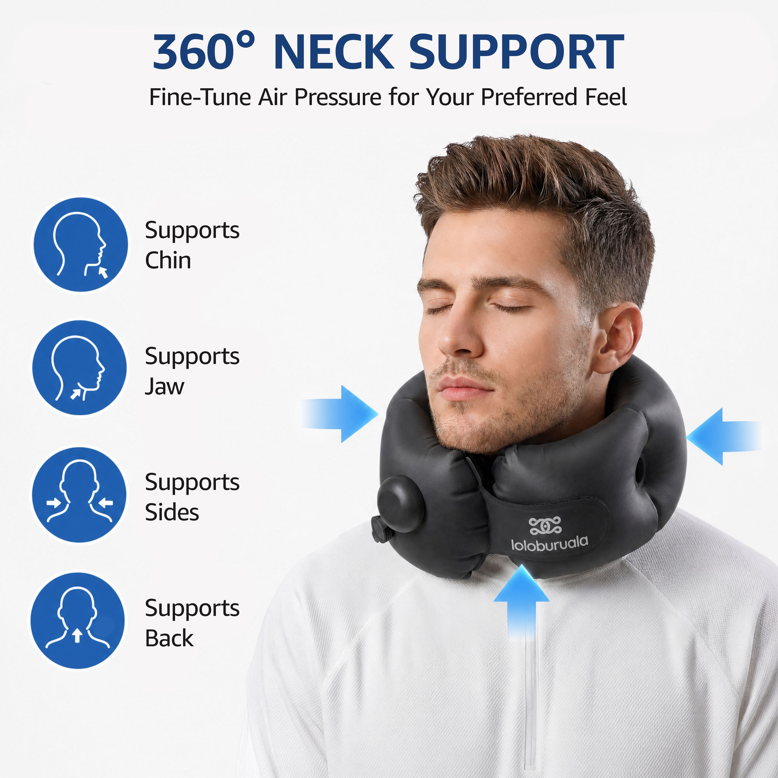 Inflatable Neck Pillow
