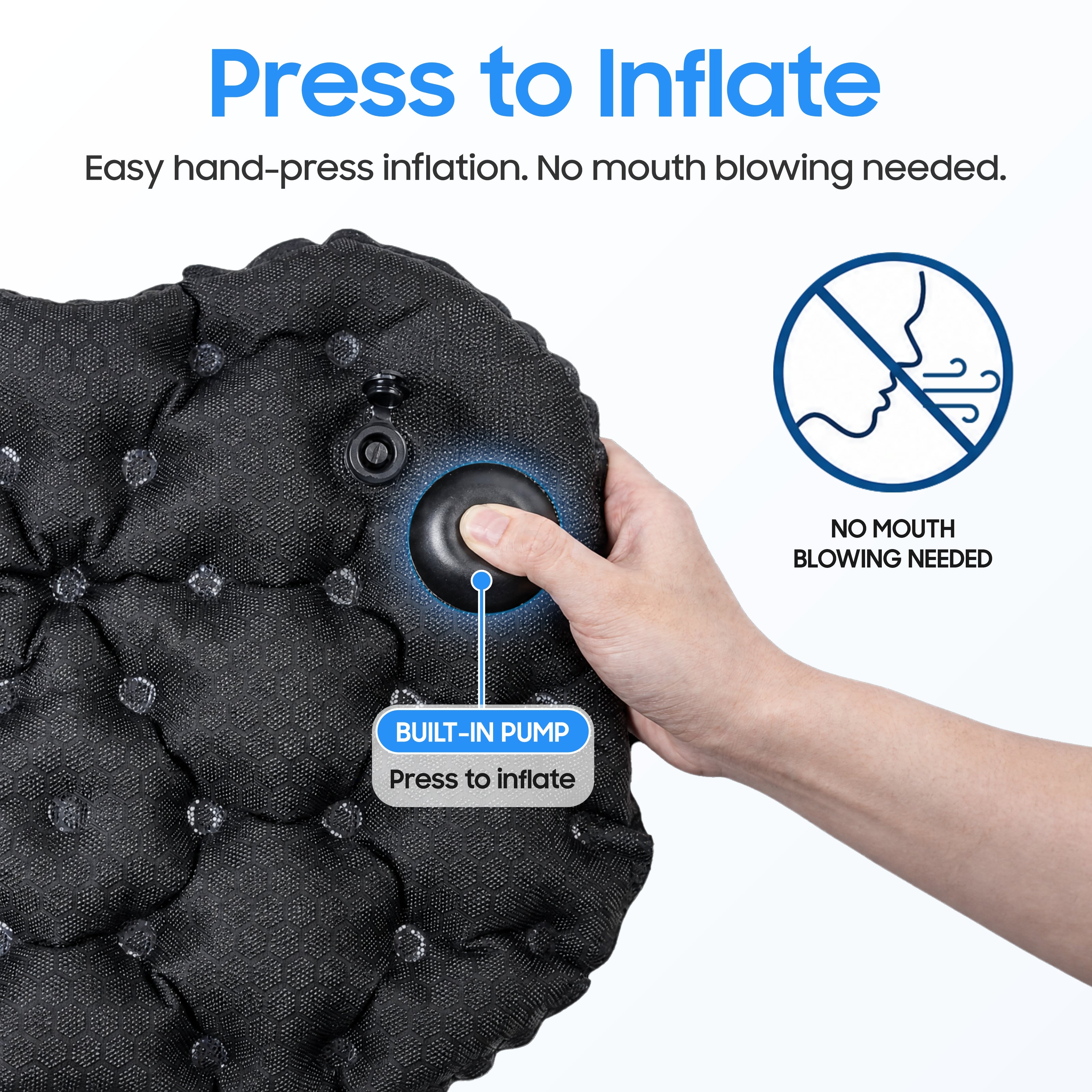 Portable Inflatable Seat Cushion